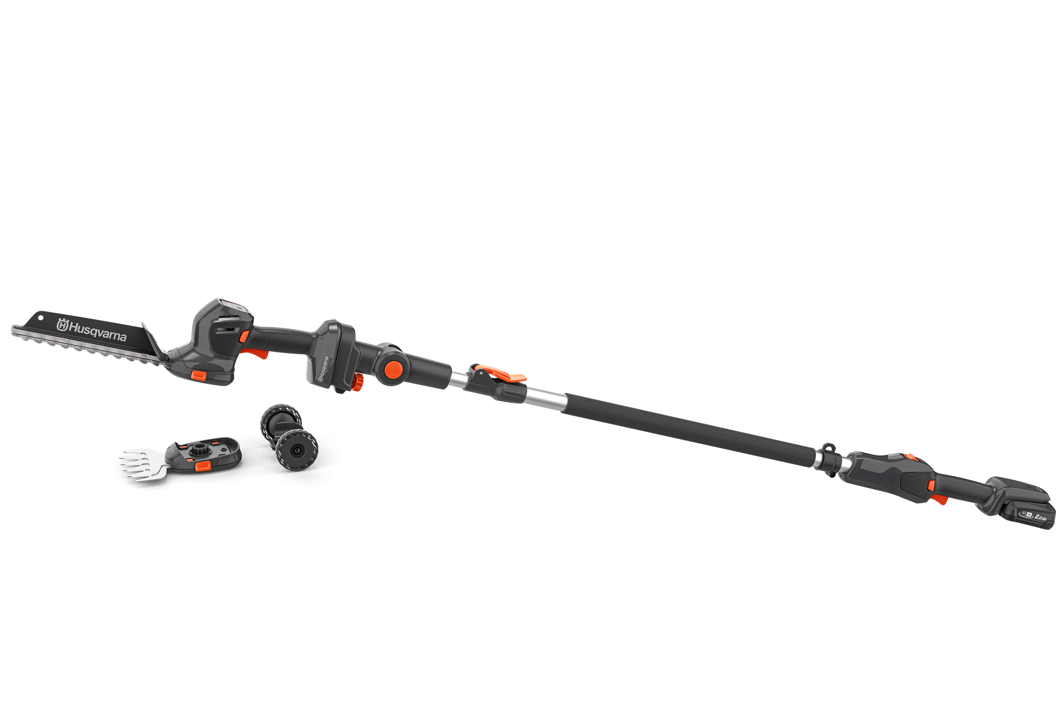 Aspire™ Shrub Shear 18V + Pole with battery and charger